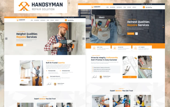 Handsyman - HTML Template for Handyman, Maintenance and Home Repair Services