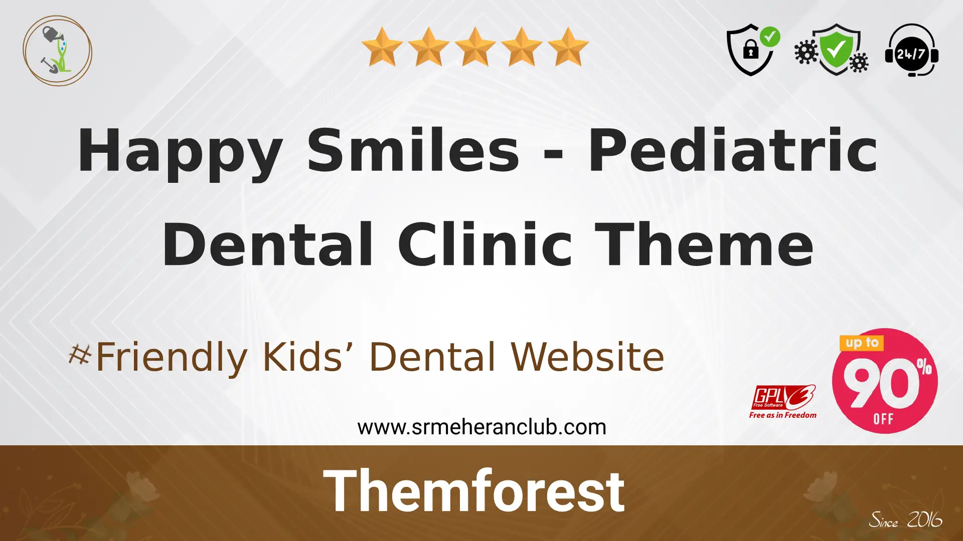 Happy Smiles – Pediatric Dental Clinic Theme