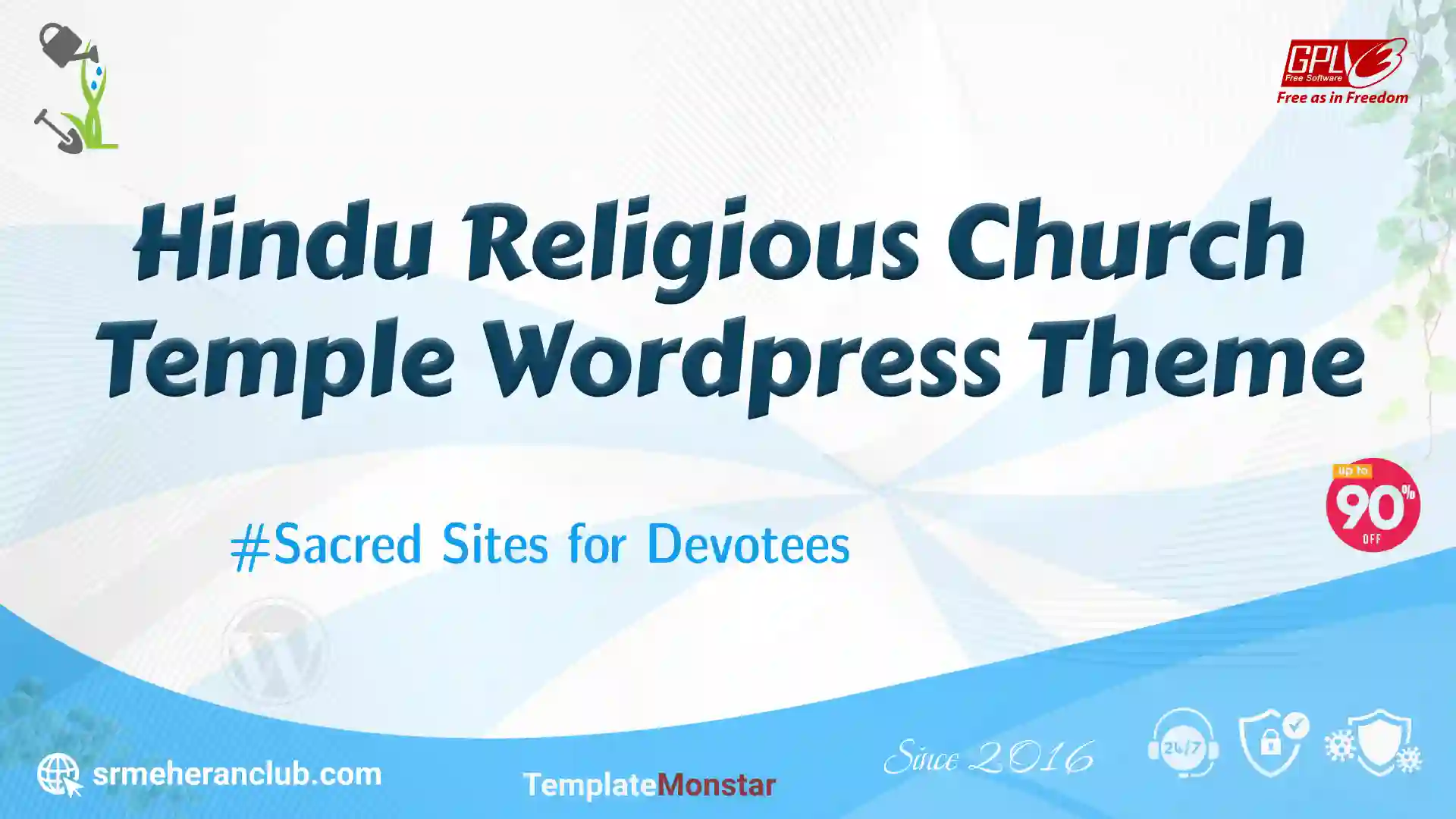 Hindu Religious Church Temple WordPress Theme — Theme by Templatemonster