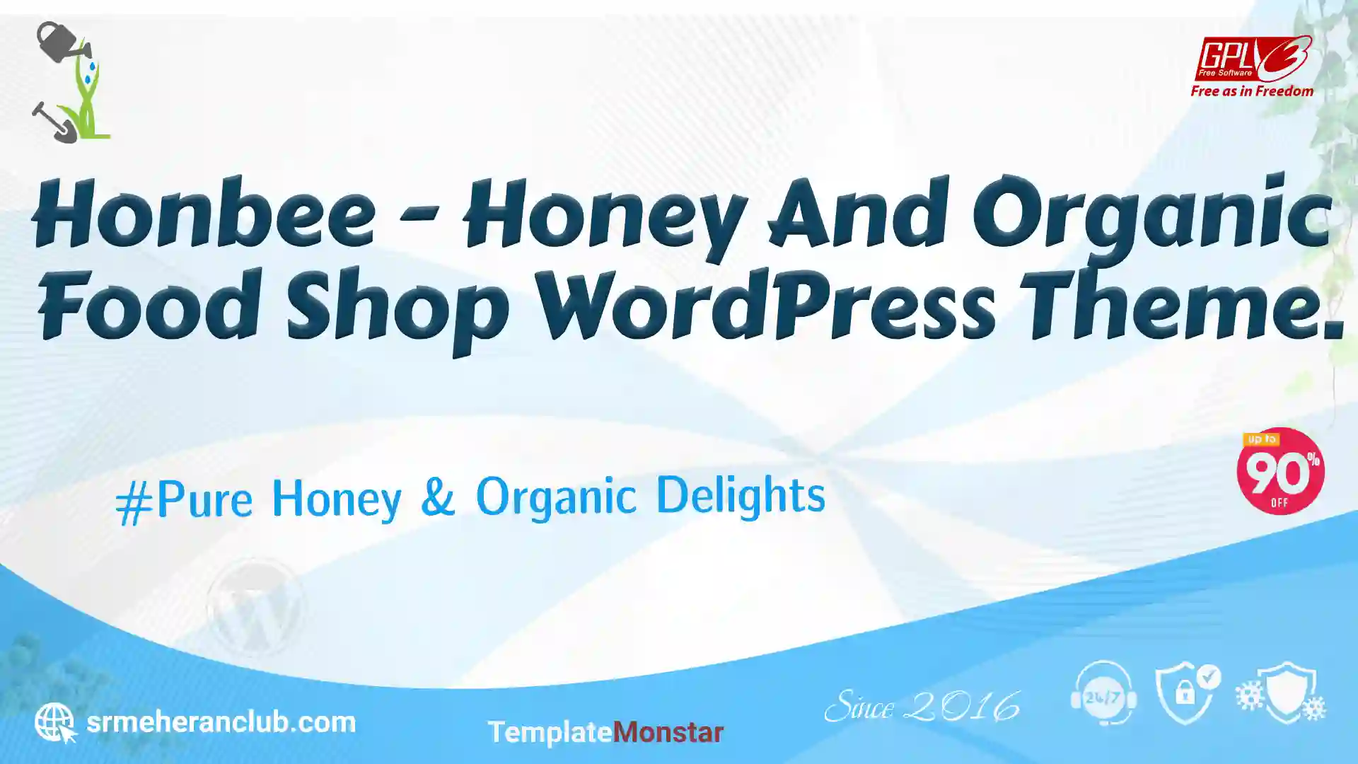 Honbee – Honey And Organic Food Shop WordPress Theme. — Theme by Templatemonster