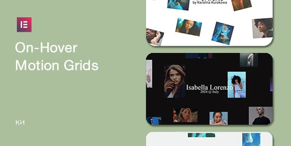 Hover Motion Grids
