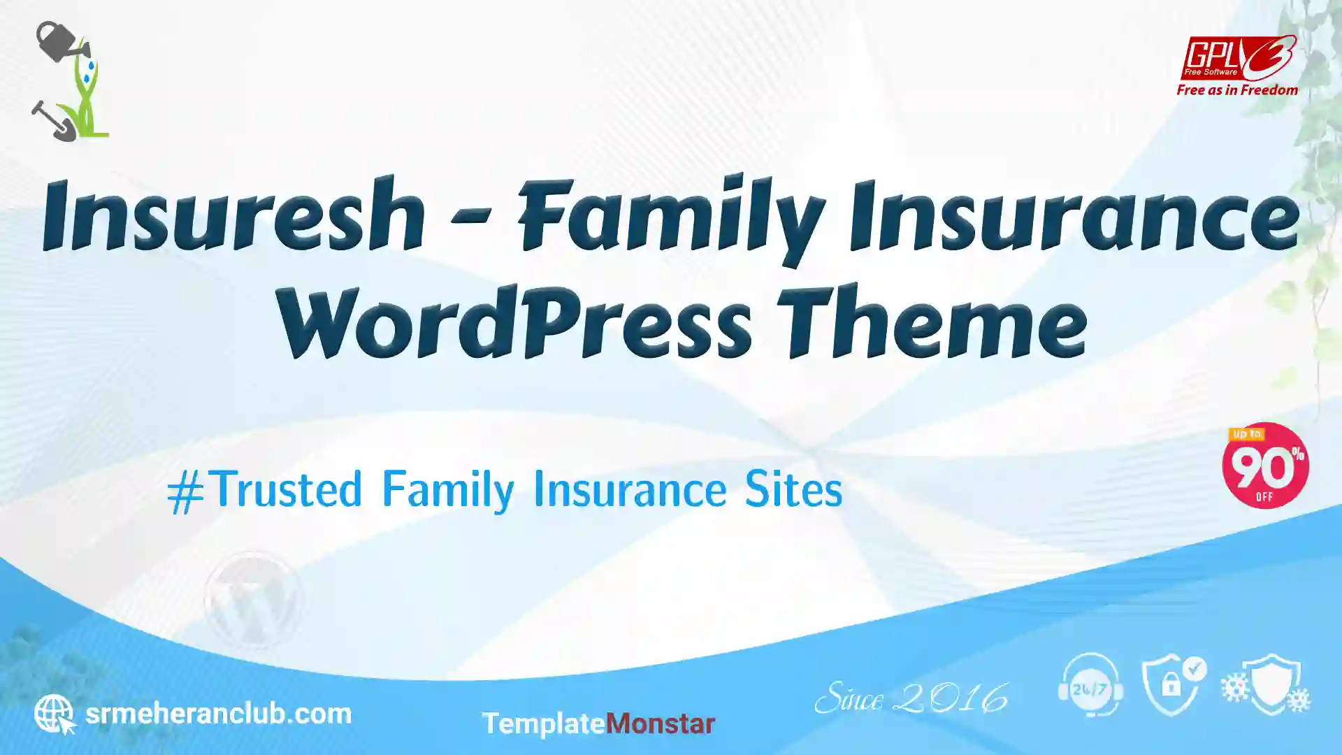 Insuresh – Family Insurance WordPress Theme — Theme by Templatemonster