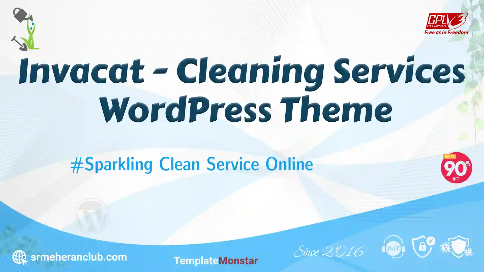 Invacat – Cleaning Services WordPress Theme — Theme by Templatemonster