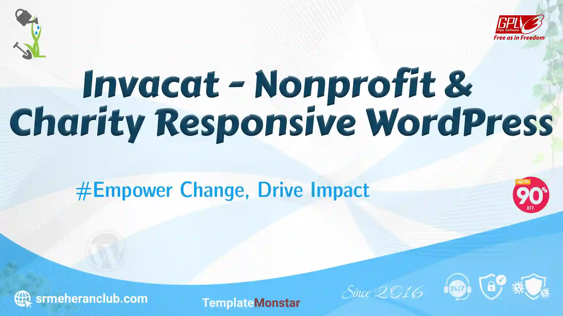Invacat – Nonprofit & Charity Responsive WordPress — Theme by Templatemonster