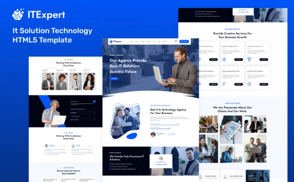 ItExpart-It Solution Technology HTML5 Template — Template by Templatemonster