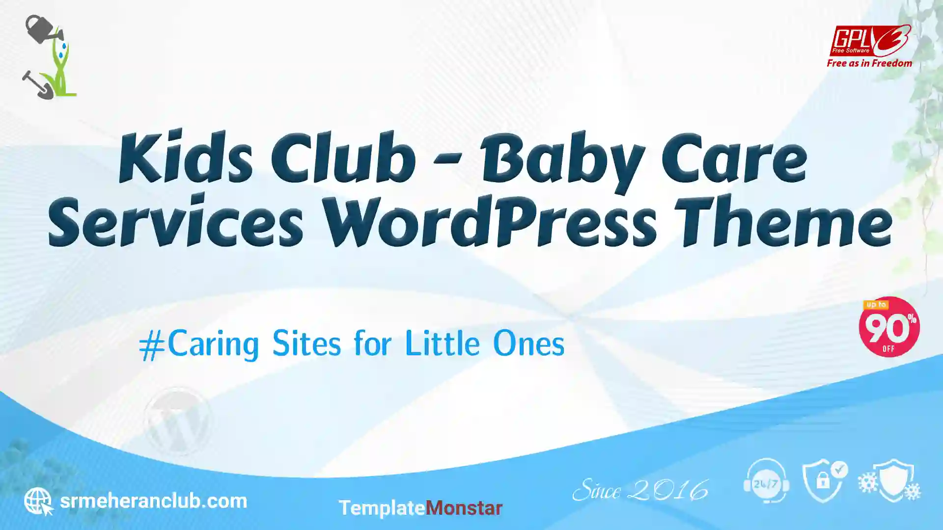Kids Club – Baby Care Services WordPress Theme — Theme by Templatemonster