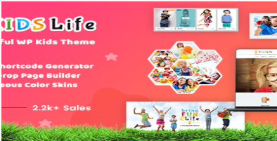 Kids Life | Children School WordPress