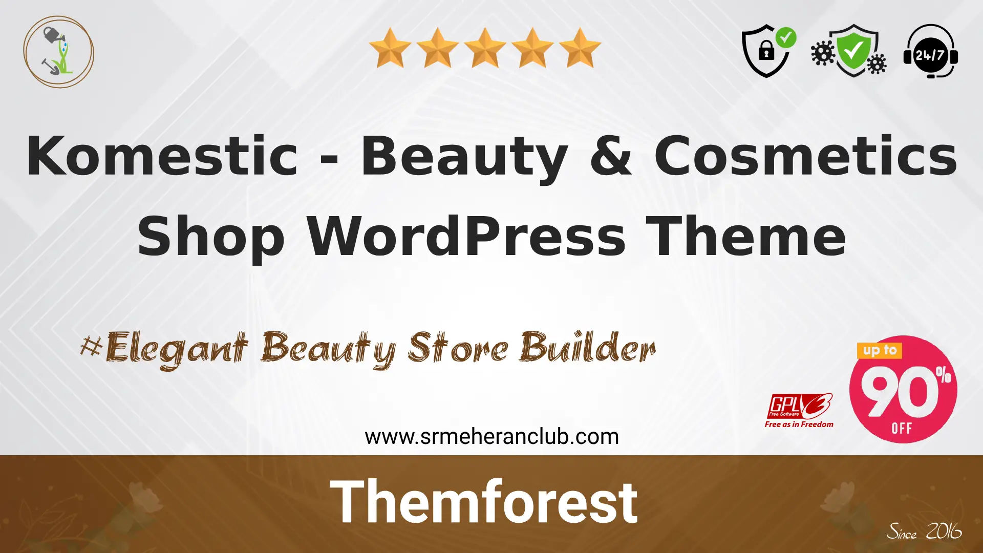 Komestic – Beauty & Cosmetics Shop WordPress Theme