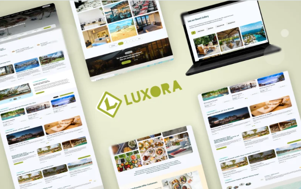 LUXORA - Resort and Hotel Website Html Template