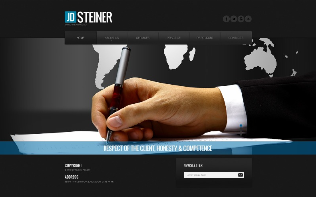 Law Firm Website Template 1.0