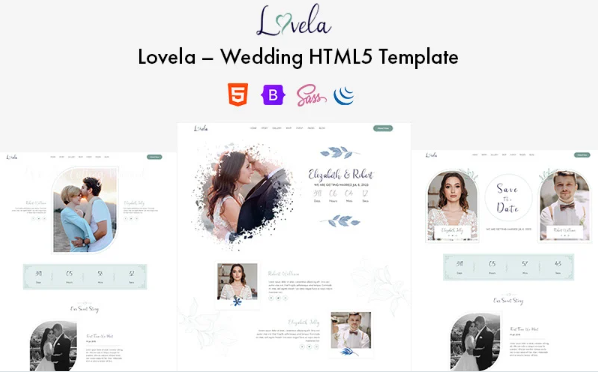 Lovela – Wedding HTML5 Template