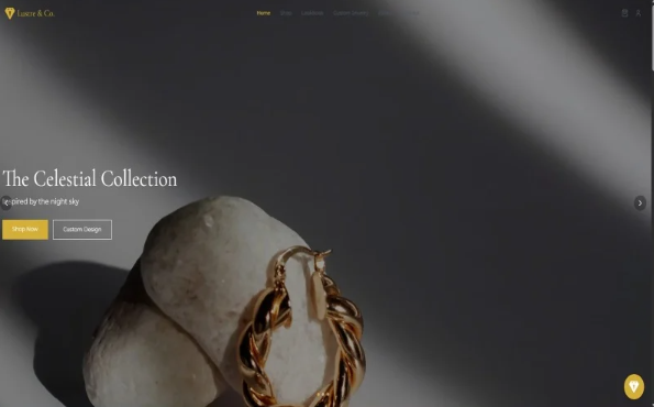 Lustre & Co. – Premium Jewelry Store React Template with Admin Dashboard — Template by Templatemonster