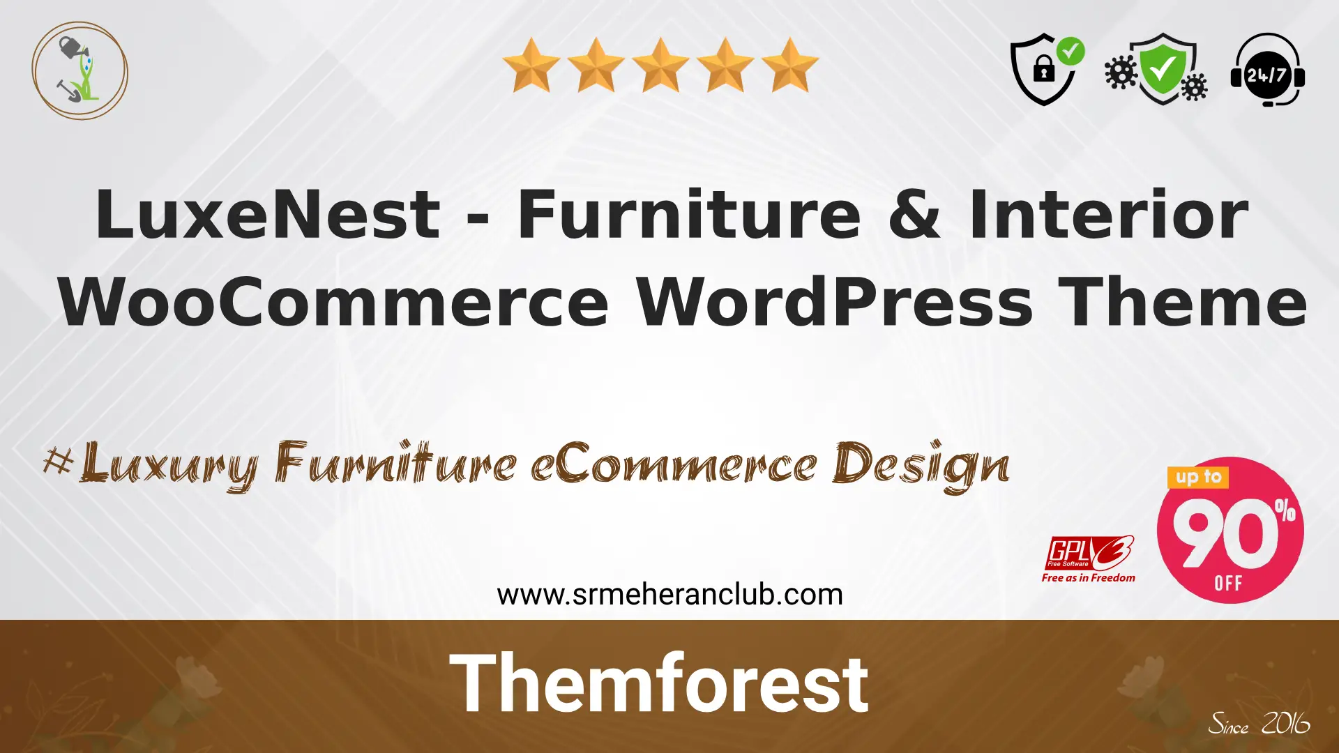 LuxeNest – Furniture & Interior WooCommerce WordPress Theme — Theme by Themeforest
