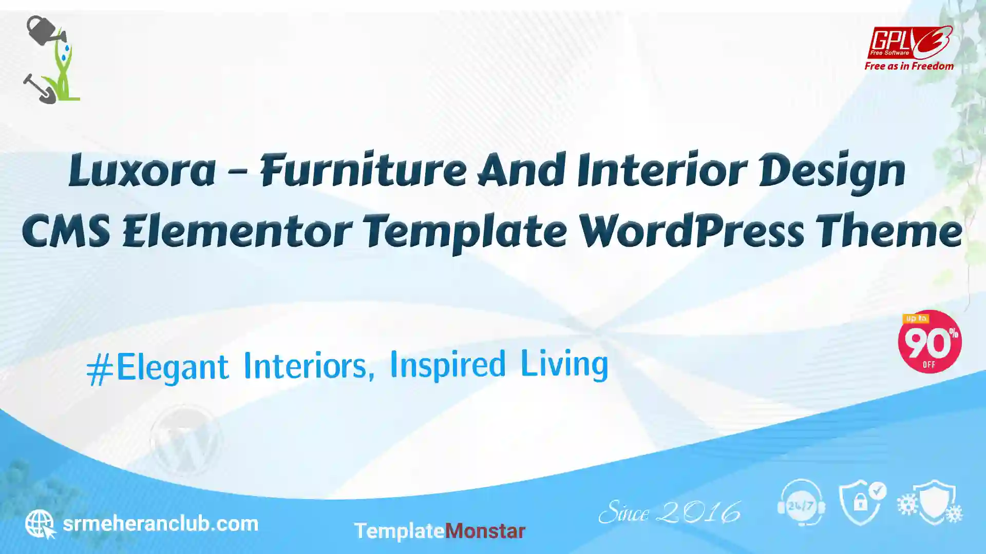 Luxora – Furniture And Interior Design CMS Elementor Template WordPress Theme — Theme by Templatemonster