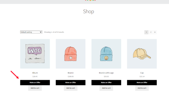 Make an Offer For Woocommerce