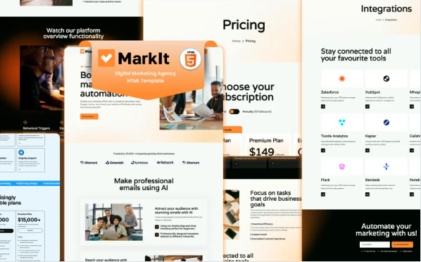 Markit - Marketing Agency Template