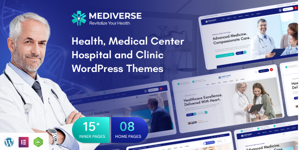 Mediverse - Health Medical Clinic WordPress Theme