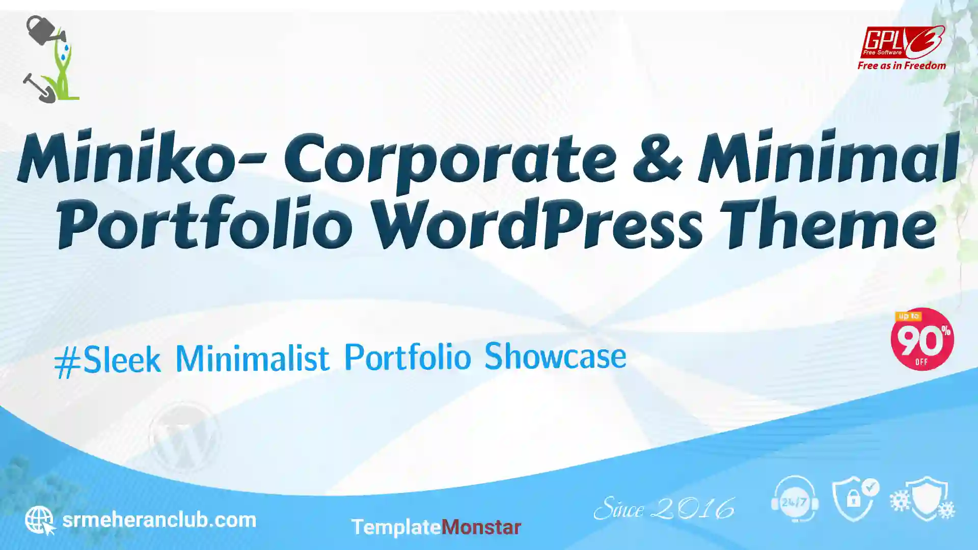 Miniko- Corporate & Minimal Portfolio WordPress Theme — Theme by Templatemonster