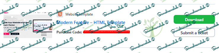Modern Feature – HTML Template
