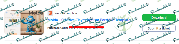 Molda - Creative Claymorphism Portfolio Template