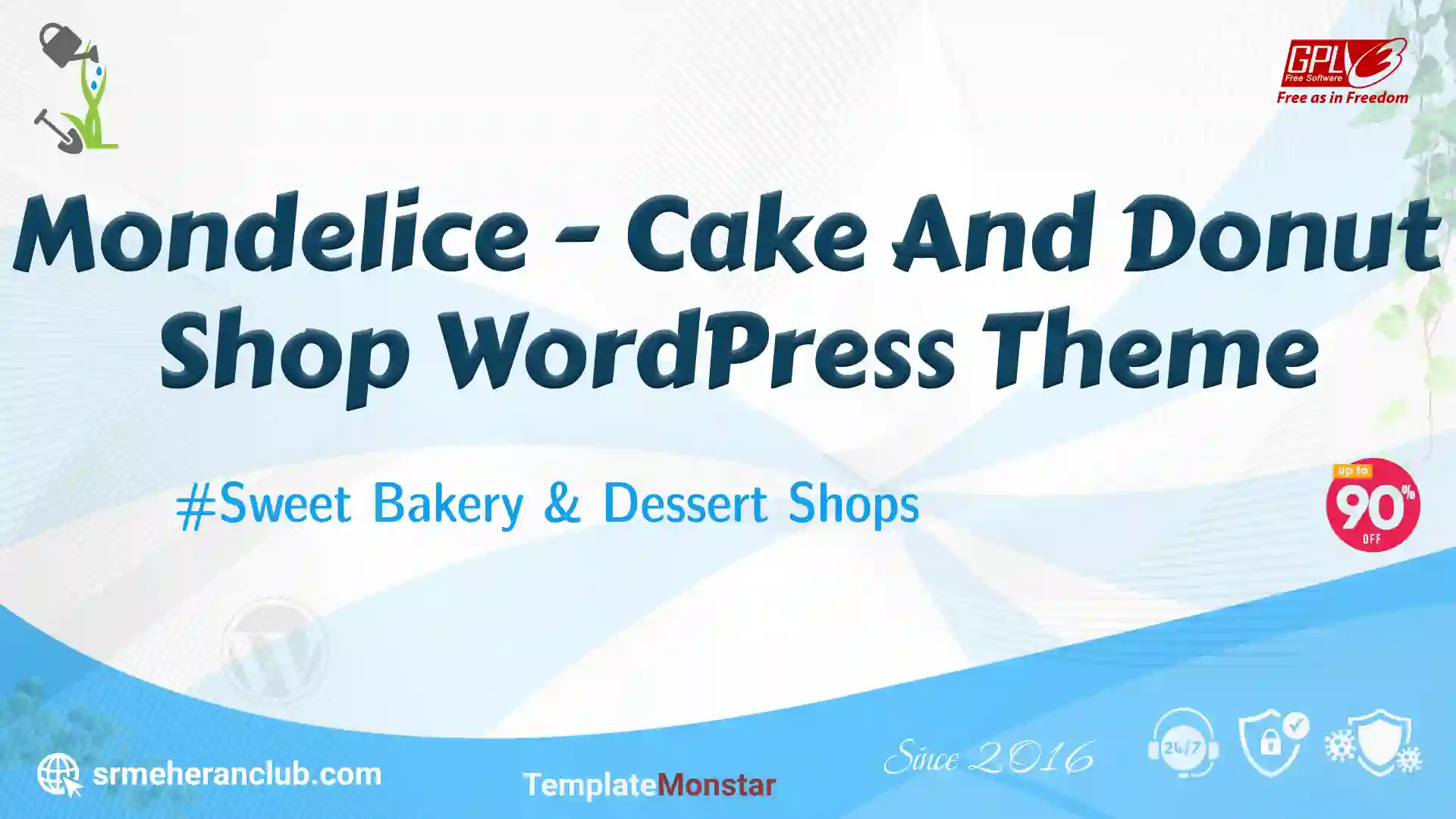 Mondelice – Cake And Donut Shop WordPress Theme — Theme by Templatemonster
