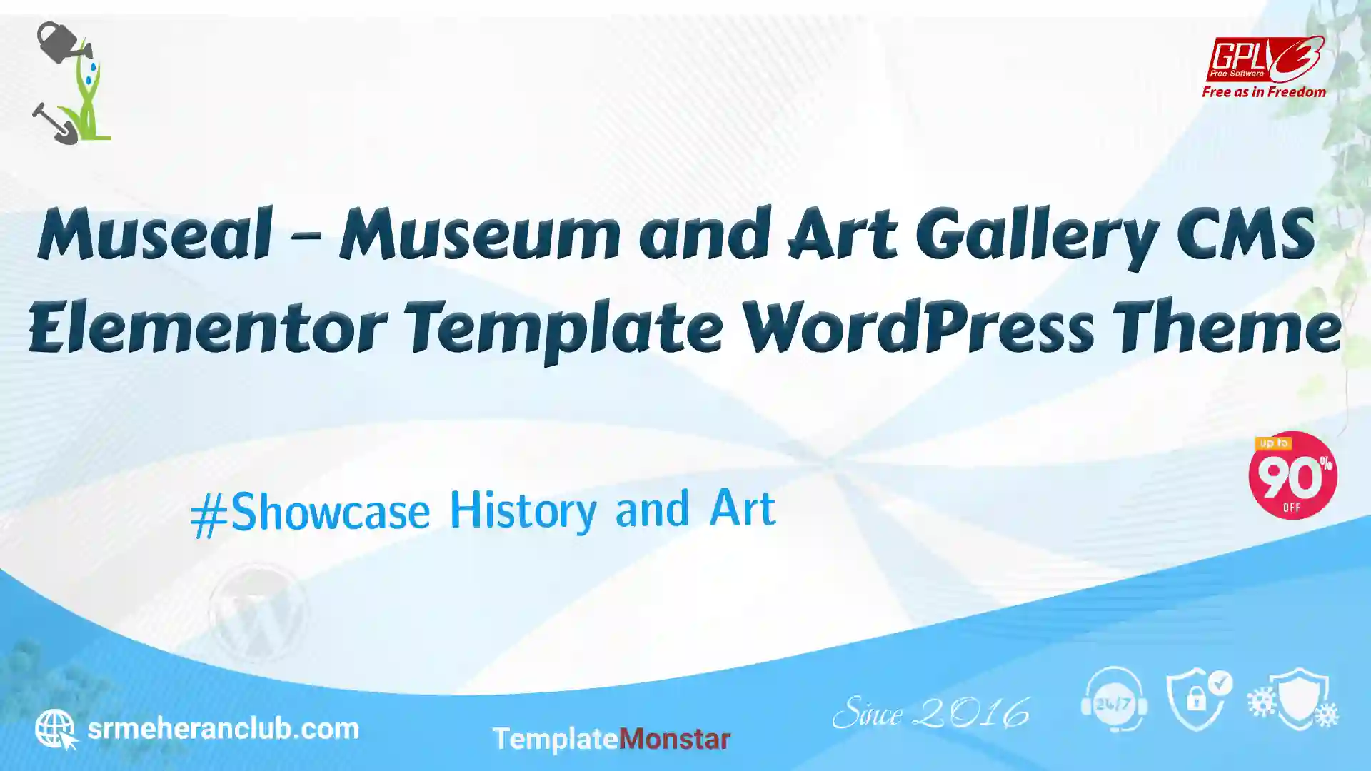 Museal – Museum and Art Gallery CMS Elementor Template WordPress Theme