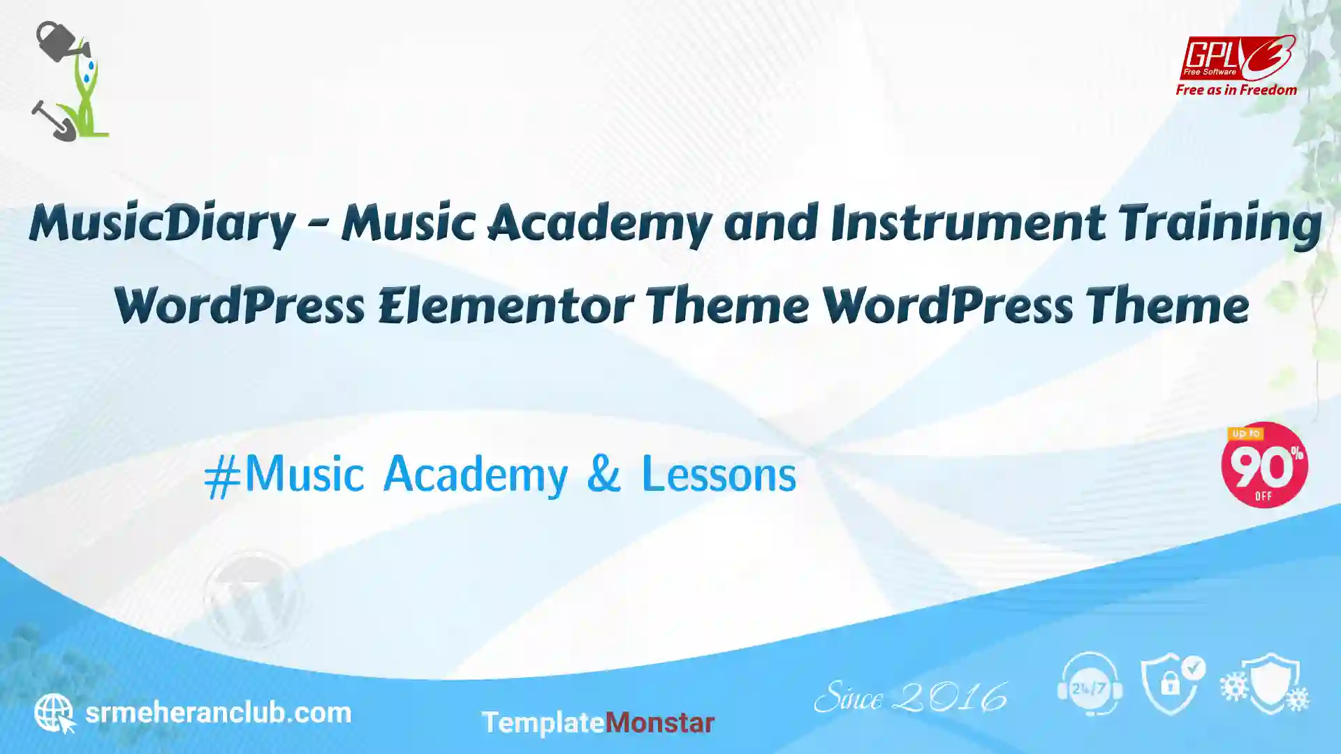 MusicDiary – Music Academy and Instrument Training WordPress Elementor Theme WordPress Theme — Theme by Templatemonster