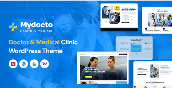 Mydocto - Health & Medical WordPress Theme