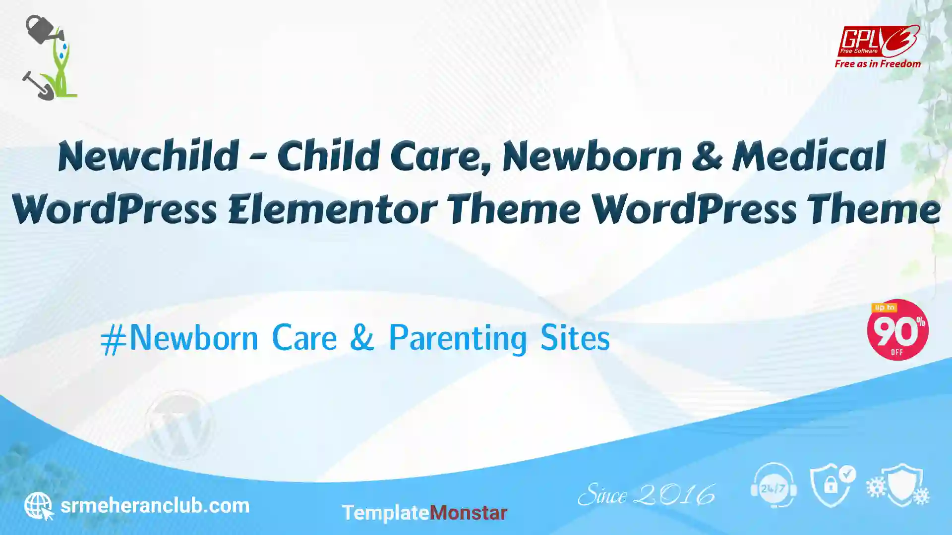 Newchild – Child Care, Newborn & Medical WordPress Elementor Theme WordPress Theme — Theme by Templatemonster