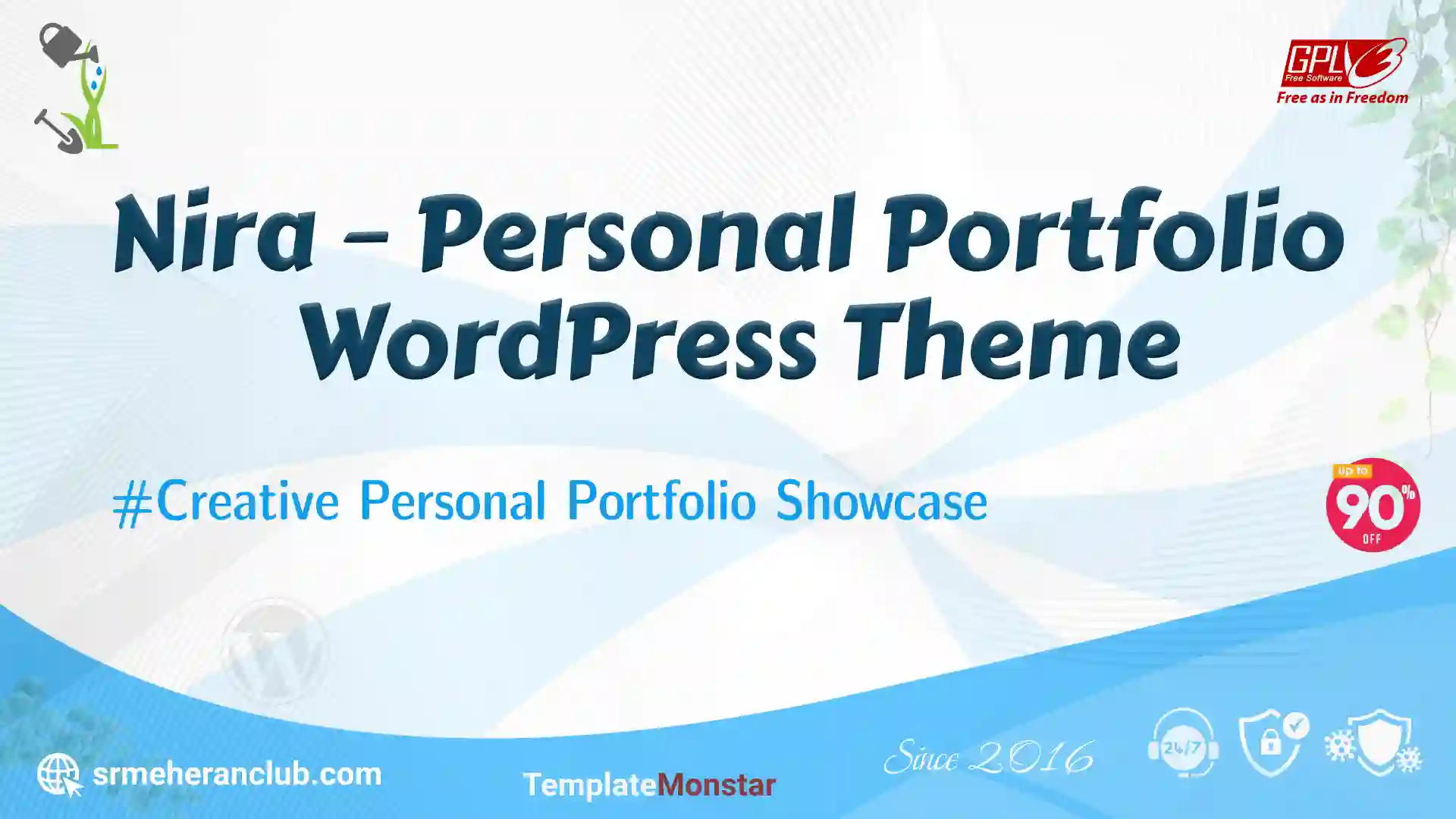 Nira – Personal Portfolio WordPress Theme
