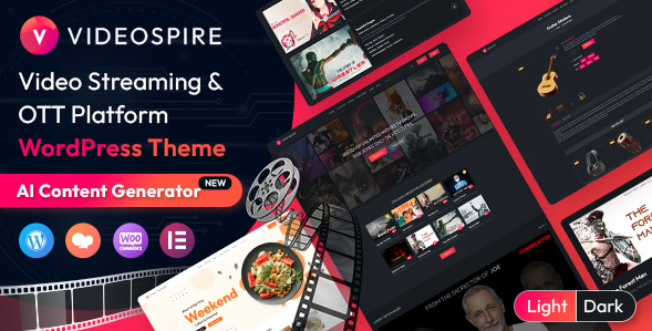 OTT Platform & Video Streaming WordPress Theme