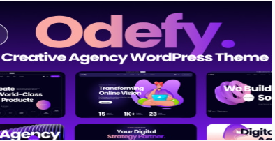 Odefy – Creative Multipurpose WordPress Theme