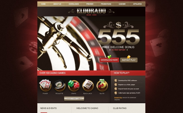 Online Casino Website Template