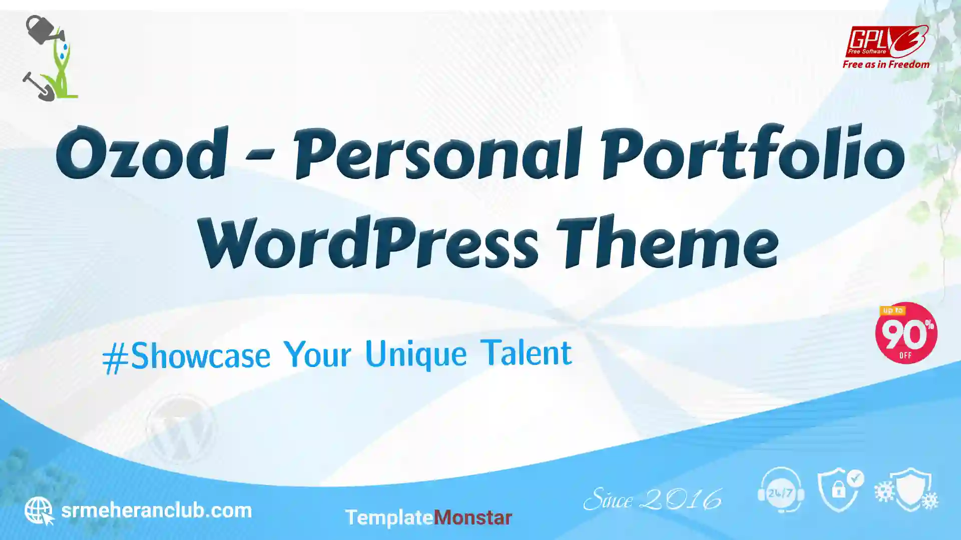 Ozod – Personal Portfolio WordPress Theme