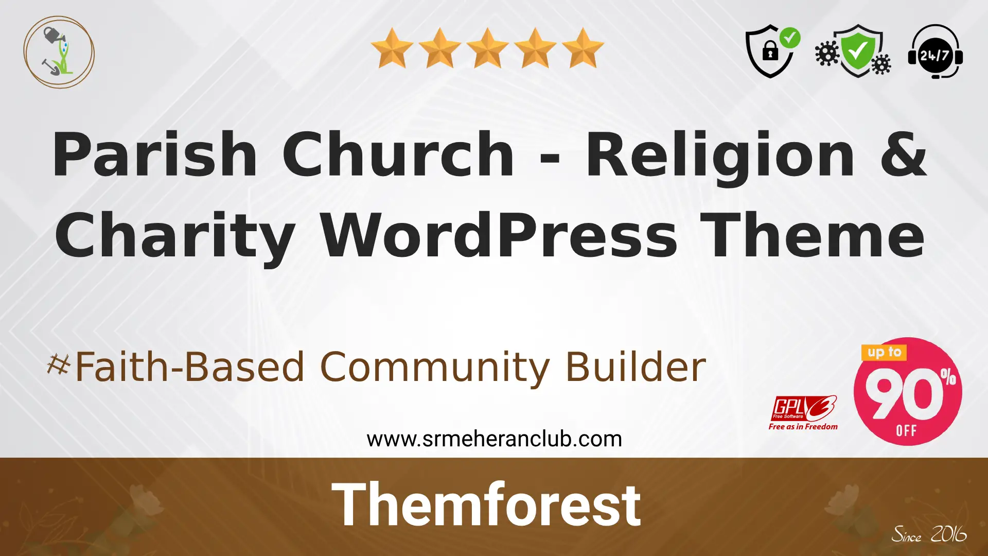 Parish Church – Religion & Charity WordPress Theme