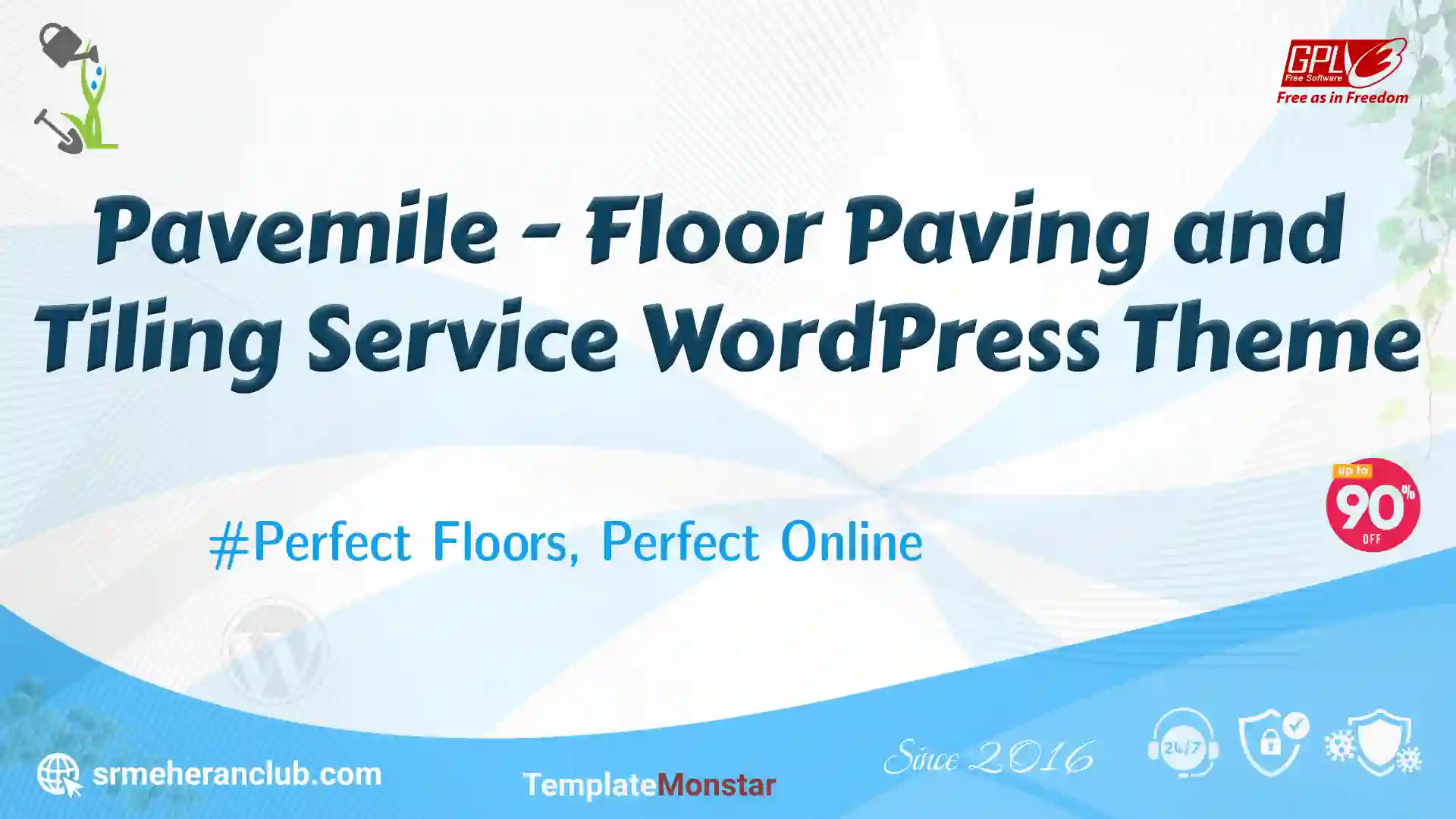 Pavemile – Floor Paving and Tiling Service WordPress Theme — Theme by Templatemonster