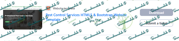 Pest Control Services HTML5 & Bootstrap Website Template