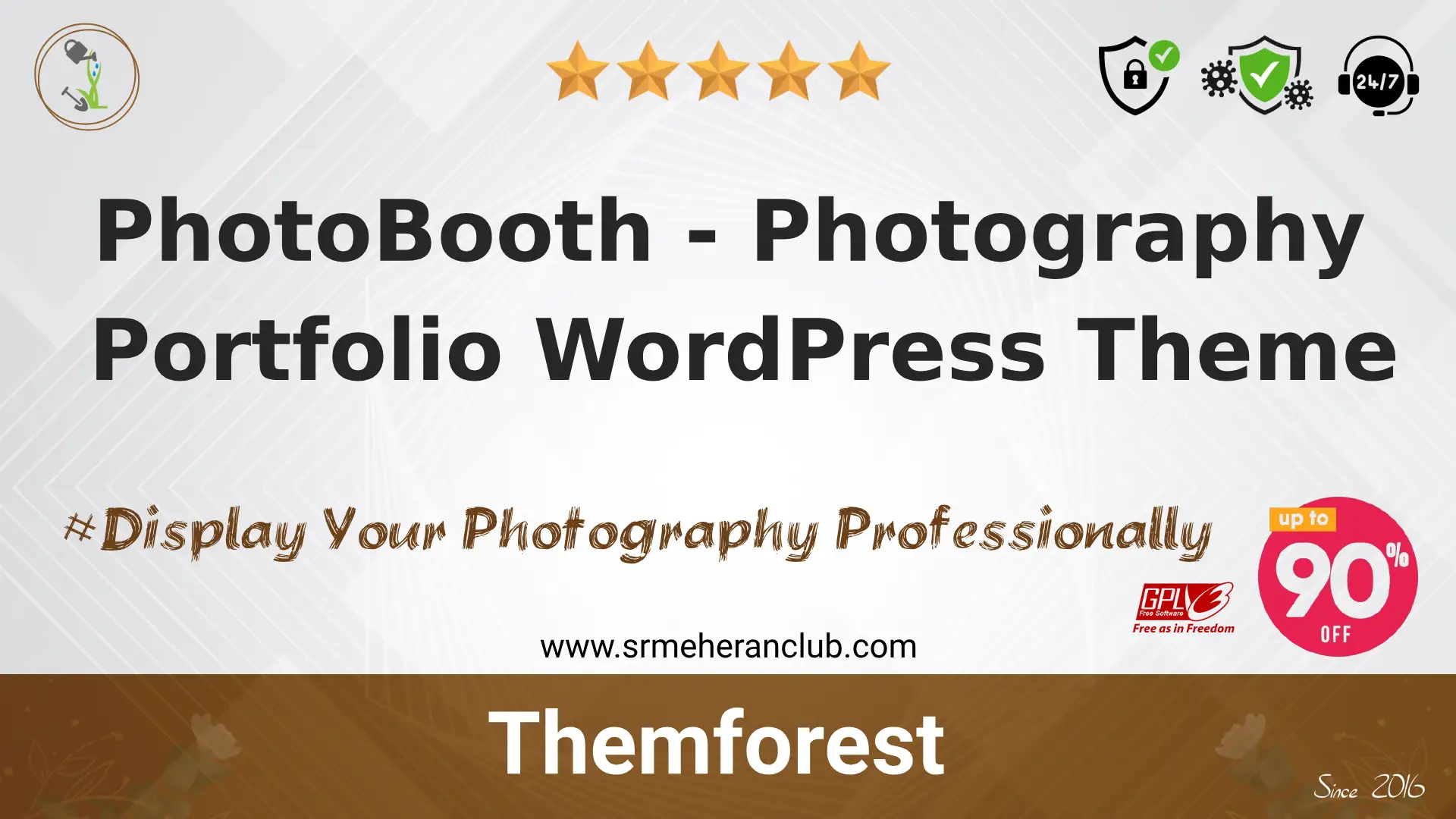 PhotoBooth – Photography Portfolio WordPress Theme — Theme by Themeforest