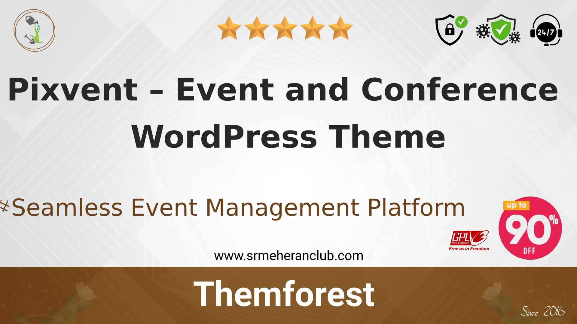 Pixvent – Event and Conference WordPress Theme
