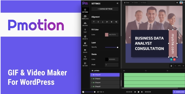 Pmotion – Animated GIF & Video Maker