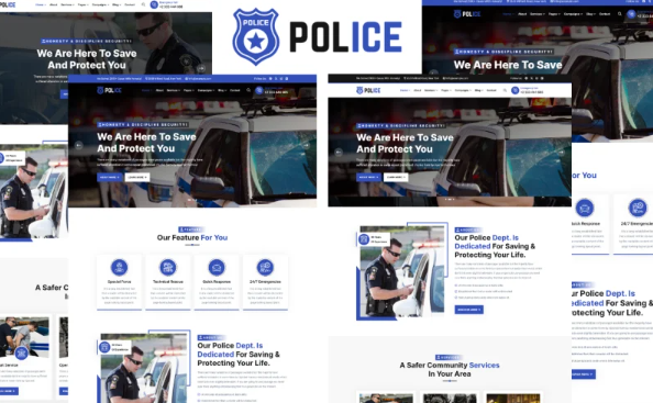 Police – Police Department HTML5 Template