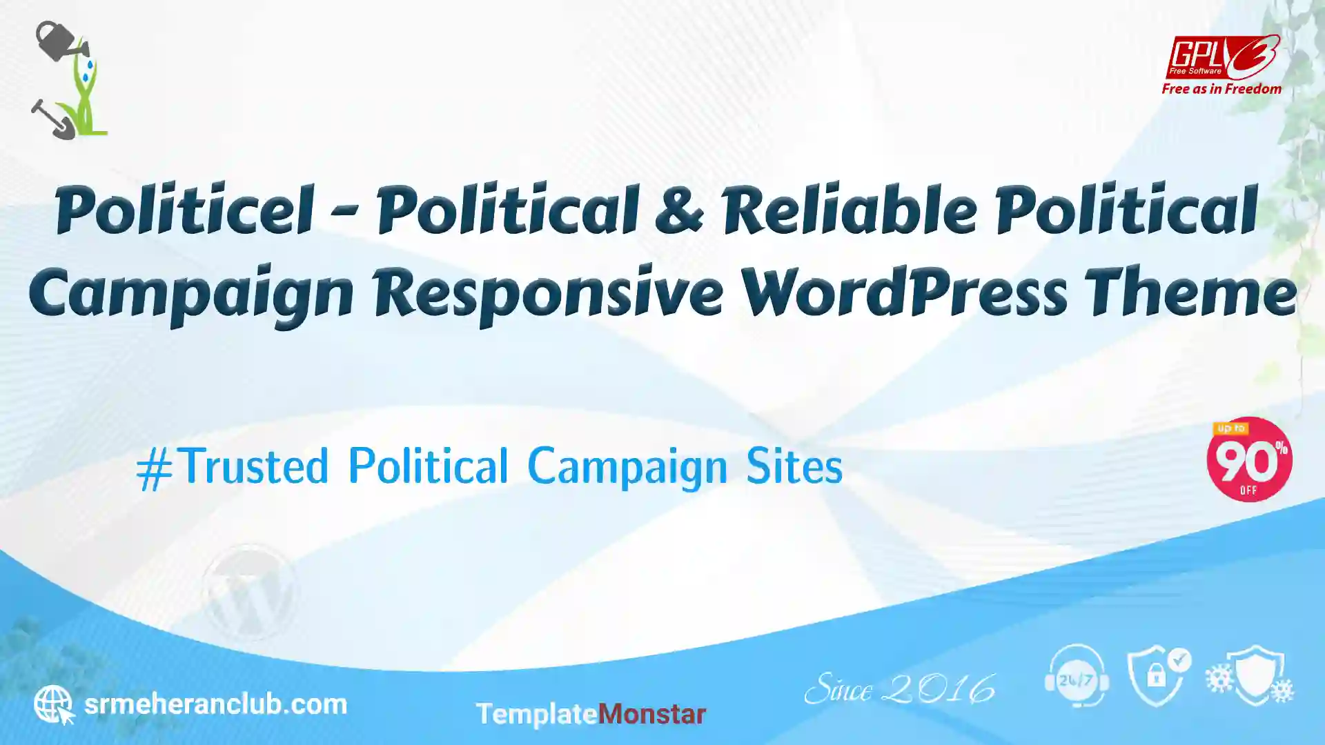 Politicel – Political & Reliable Political Campaign Responsive WordPress Theme — Theme by Templatemonster