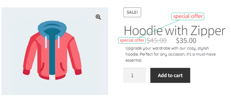 Price Text for WooCommerce