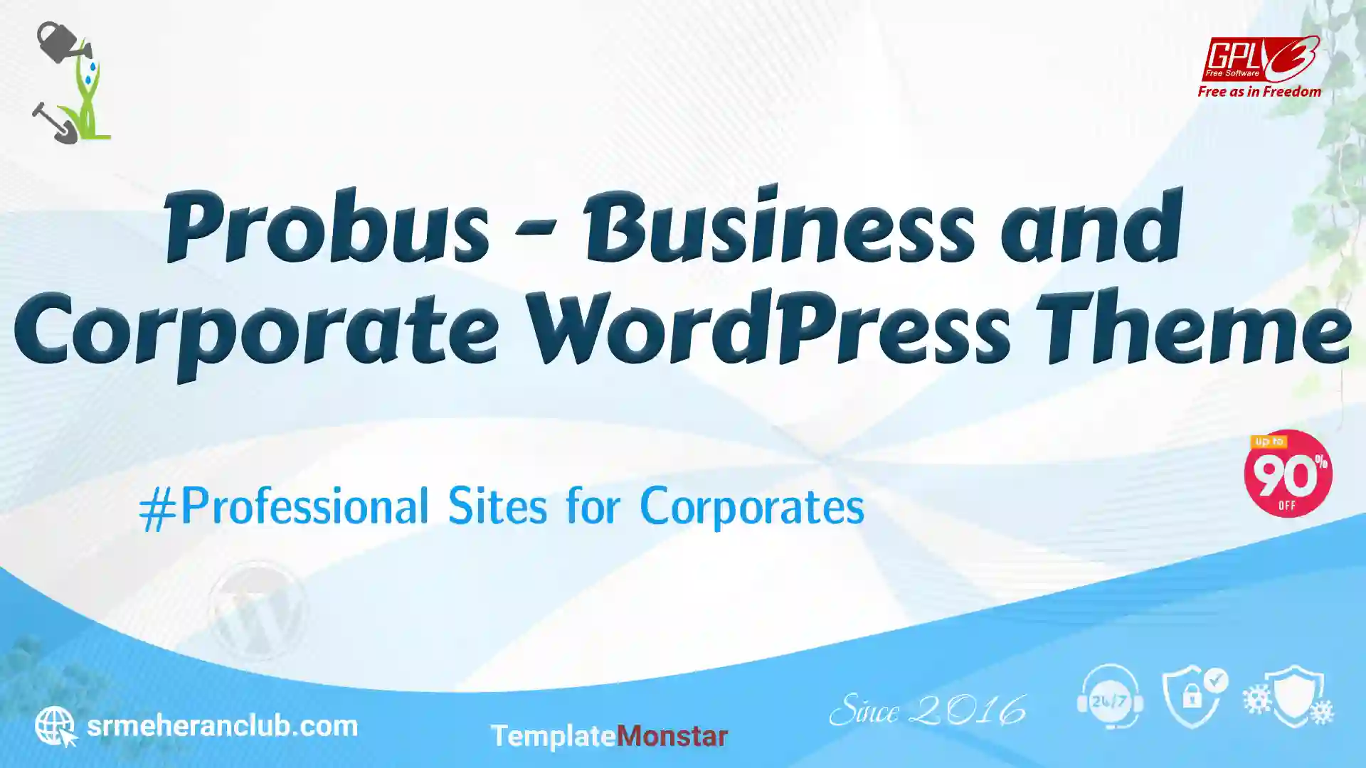 Probus – Business and Corporate WordPress Theme — Theme by Templatemonster