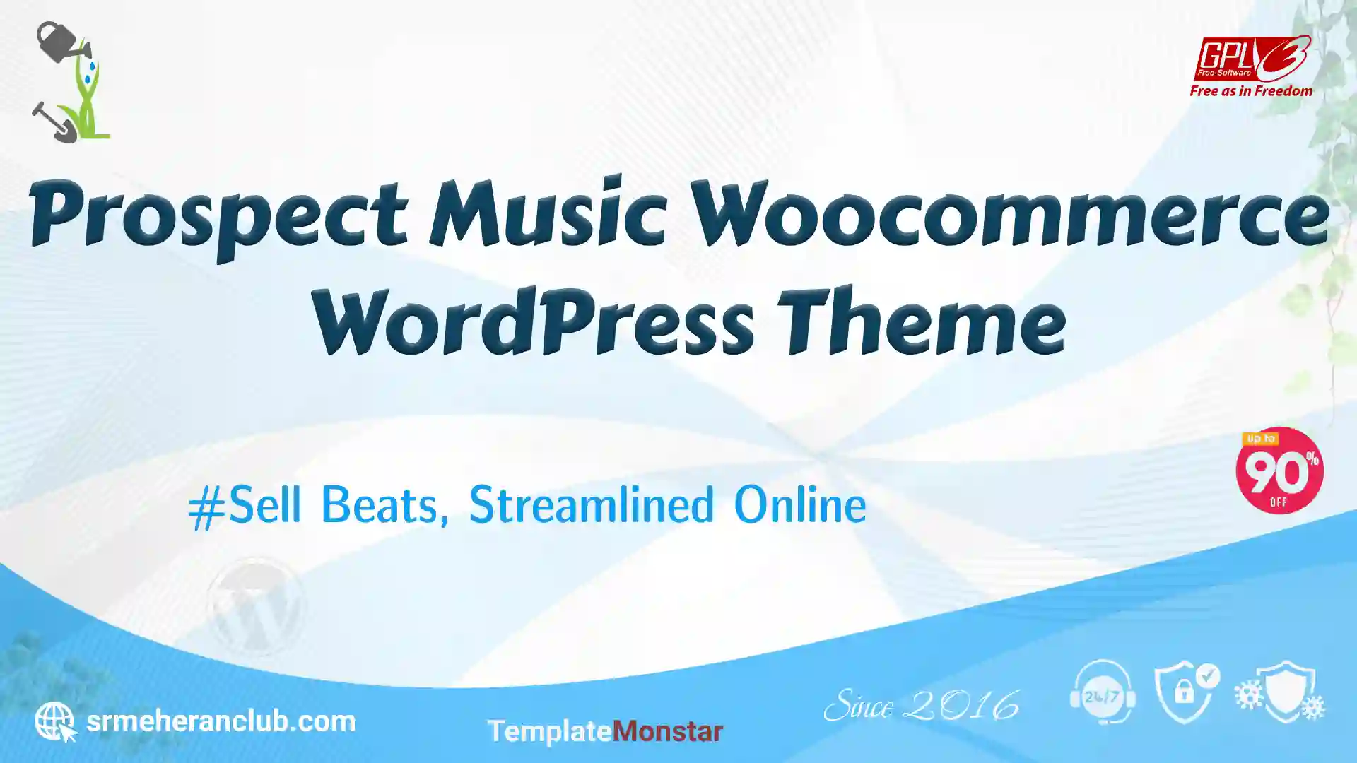 Prospect Music Woocommerce WordPress Theme — Theme by Templatemonster