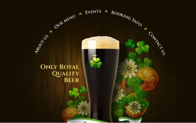 Pub Website Template