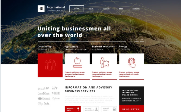 Public Relations Responsive Website Template 1.0