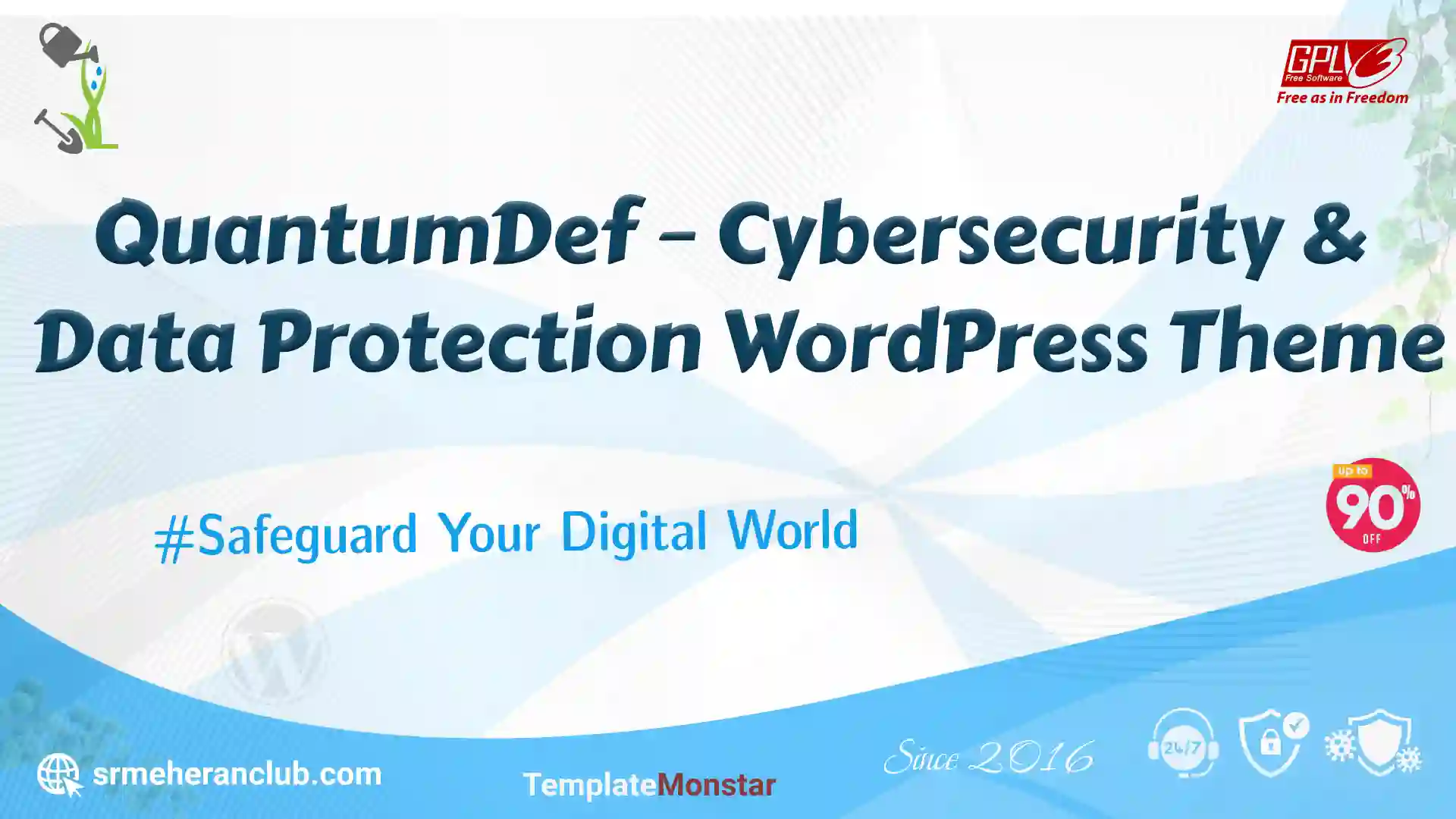 QuantumDef – Cybersecurity & Data Protection WordPress Theme — Theme by Templatemonster