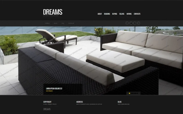 Real Estate Website Template