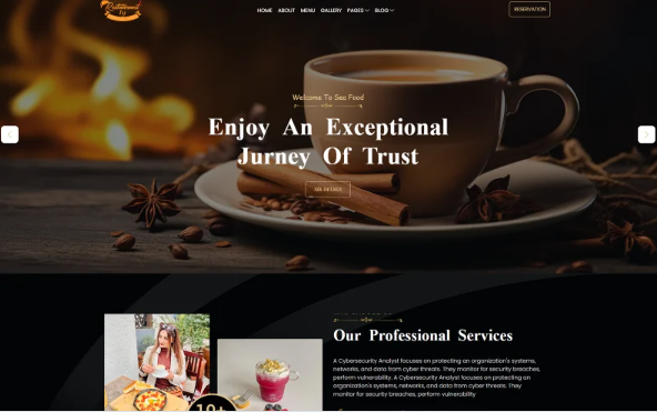 Restaurantly – Fast Food, Cafe And Restaurant HTML Template — Template by Templatemonster